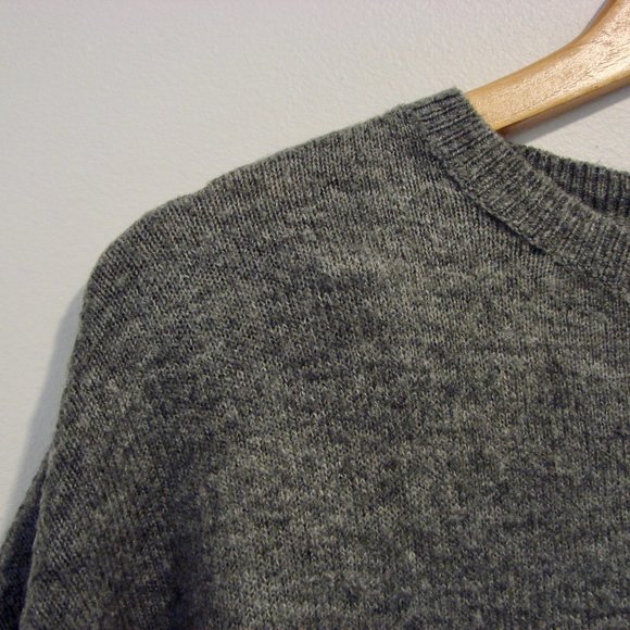 Love & Legend Rudolph Reindeer Gray Sequin Christmas Sweater Plus Size 1X - Picture 4 of 16